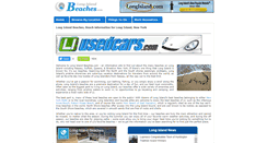Desktop Screenshot of longislandbeaches.com