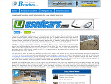 Tablet Screenshot of longislandbeaches.com